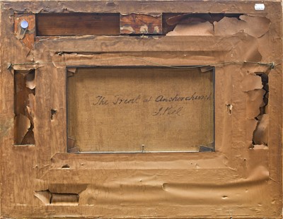 Lot 609 - James Peel (1811-1906) "The Trent at Anchor...