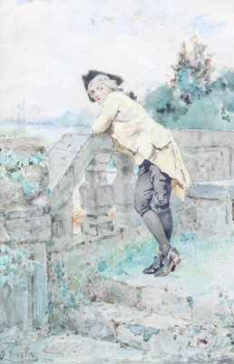 Lot 1115 - Henry John Yeend King (1855-1924) Young dandy...