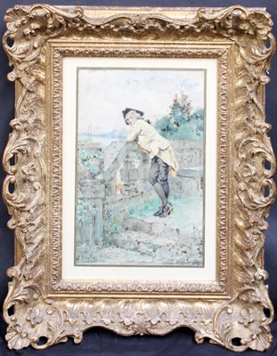 Lot 1115 - Henry John Yeend King (1855-1924) Young dandy...