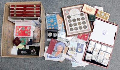 Lot 147 - A Mixed Lot of Commemorative Coin Sets and...