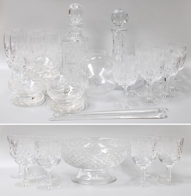 Lot 137 - A Part Suite of Glassware, including eight...