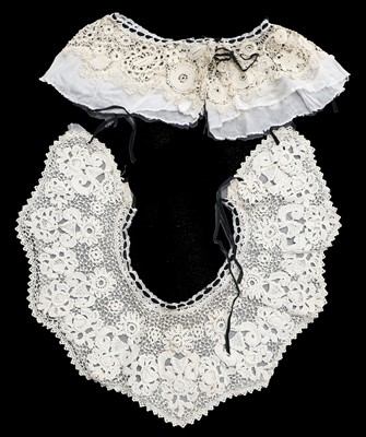 Lot 2064 - 19th Century Irish Crochet Lace comprising a...