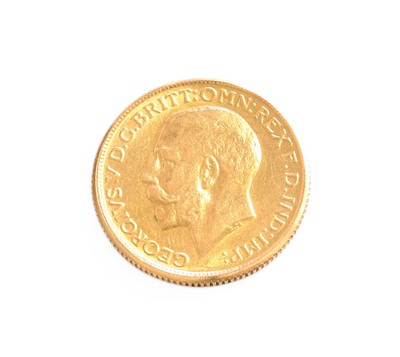 Lot 380 - Jeweller's Copy of George V, Sovereign 1917...