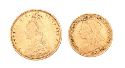 Lot 110 - Victoria, Sovereign 1888S, Sydney Mint, Good...