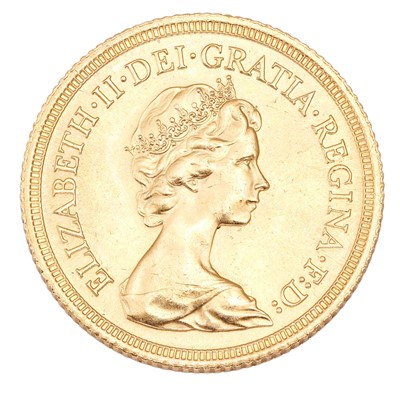 Lot 141 - Elizabeth II, Sovereign 1979, obv. Machin...