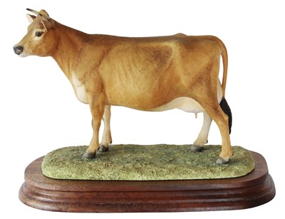 Lot 2131 - Border Fine Arts 'Jersey Cow (Horned)', model...