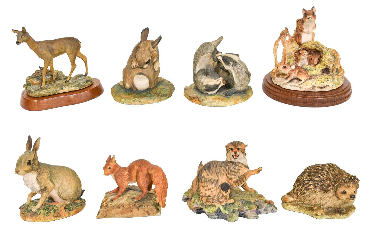 Lot 2160 Border Fine Arts Early Wildlife Groups, by