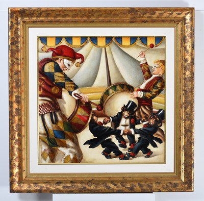Lot 1020 - Edgar Barrios (b.1960) Peruvian Dancing...