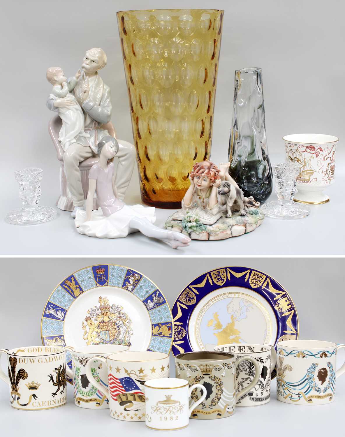 Lot 172 - Richard Guyatt for Wedgwood Commemorative Mugs;...