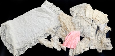 Lot 2070 - Early 20th Century Lace and Costume...