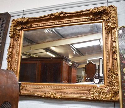 Lot 1174 - A 19th Century Style Gilt Framed Mirror, with...