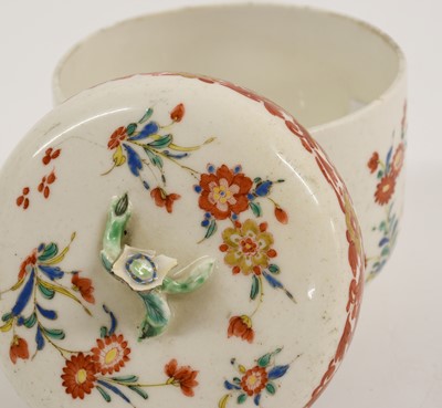 Lot 37 - A Bow Porcelain Sucrier and Cover, circa 1755,...