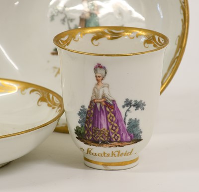 Lot 91 - A Pair of Vienna Porcelain Coffee Cups and...