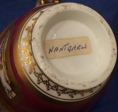 Lot 70 - A Nantgarw Porcelain Teacup and Saucer, circa...