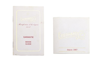 Lot 2146 - Eberhard & Co: A Stainless Steel Automatic...