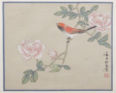 Lot 1054 - Chinese School (20th Century) Bird on...