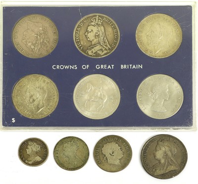 Lot 40 - Selection of British Silver Crowns, comprising...