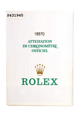 Lot 2150 - Rolex: A Stainless Steel Automatic Calendar...