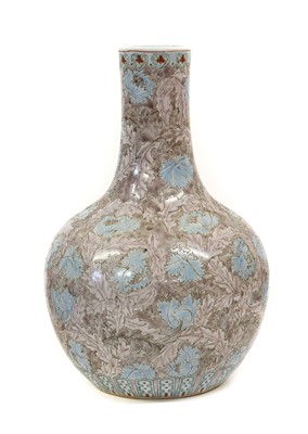 Lot 126 - A Chinese Porcelain Millefleur Bottle Vase,...