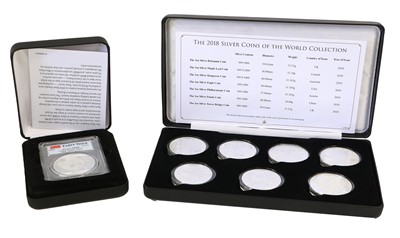 Lot 408 - Silver Coins of The World Collection 2018,...