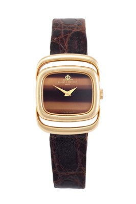 Lot 2412 - Baume & Mercier: A Lady's 18 Carat Gold...