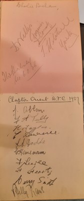 Lot 4066 - Various Pre-War Football Autographs