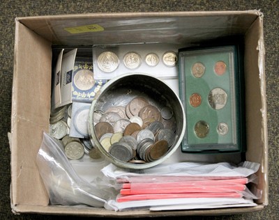 Lot 174 - Mixed Lot of Commemorative Coins, Notes and...