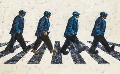 Lot 1034 - Alexander Millar (b.1960) Scottish "Shabbey...