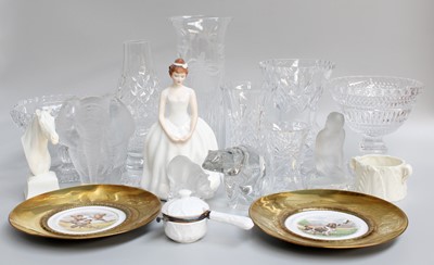 Lot 211 - A Collection of Cut Glassware Including, Royal...