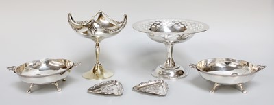 Lot 18 - A Collection of Assorted Silver, including a...