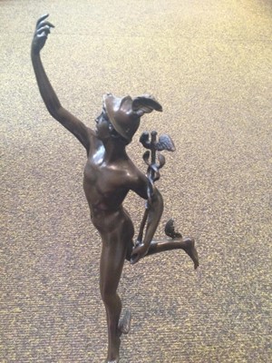 Lot 126 - After Giambologna, a reproduction bronze...