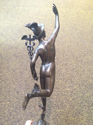 Lot 126 - After Giambologna, a reproduction bronze...