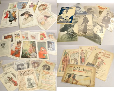 Lot 2234 - Early 20th Century French Fashion Magazines...