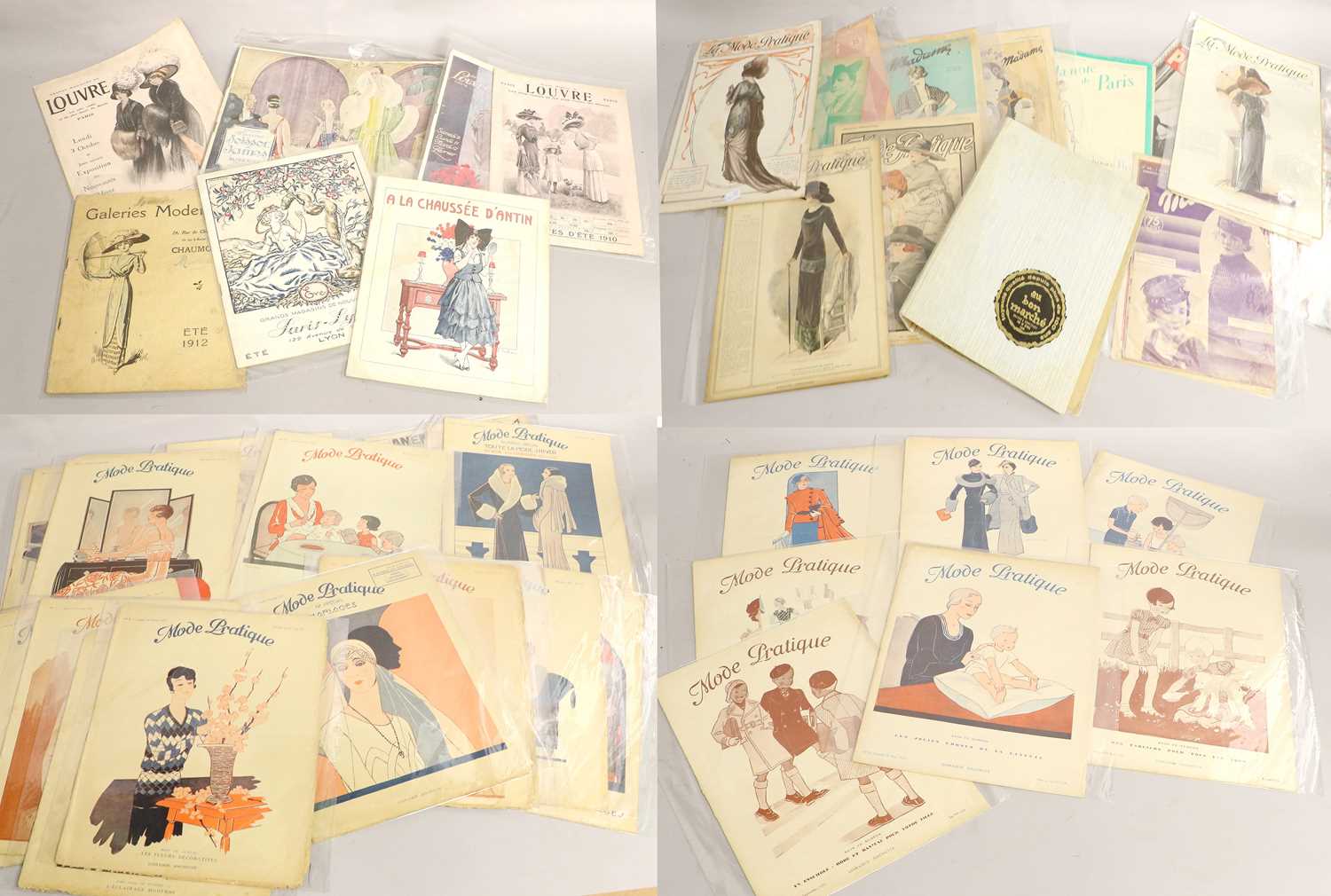 Lot 2225 - Early 20th Century French Fashion Magazines