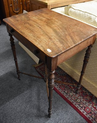 Lot 1275 - A 19th Century Mahogany Table, with single...