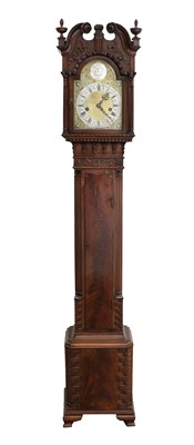 Lot 667 - A Small Mahogany Striking Longcase Clock,...