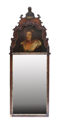 Lot 317 - A George I-Style Walnut and Parcel Gilt Pier...