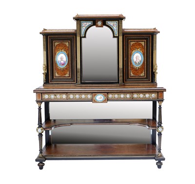 Lot 438 - An English Louis XV Style Thuya,...