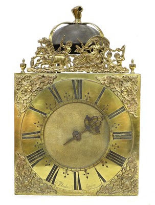 Lot 176 - An Early 18th Century Brass 10-Inch Dial...