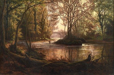 Lot 1101 - William Mellor (1851-1931) On the Wharfe,...