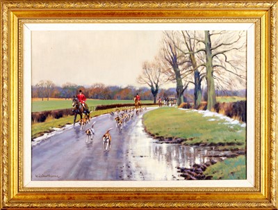 Lot 1051 - Neil Cawthorne (1936-2022) "Moving off" Signed,...