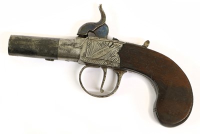 Lot 231 - A 19th Century Percussion Pocket Pistol, with...