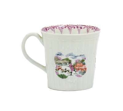Lot 38 - A Worcester Porcelain Coffee Can, circa 1756,...