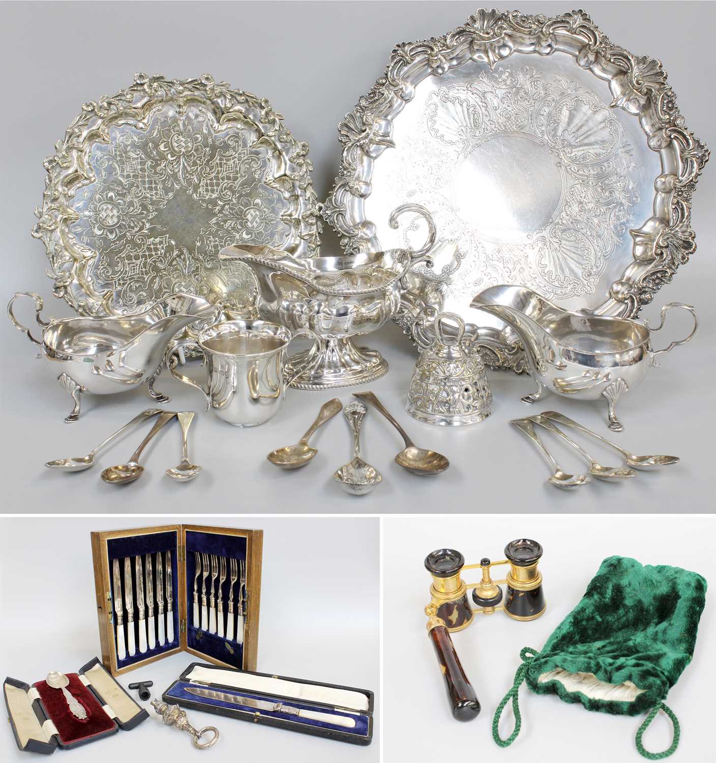 Lot 37 - A Collection of Assorted Silver and Silver