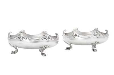 Lot 2120 - A Pair of George V Silver Bowls