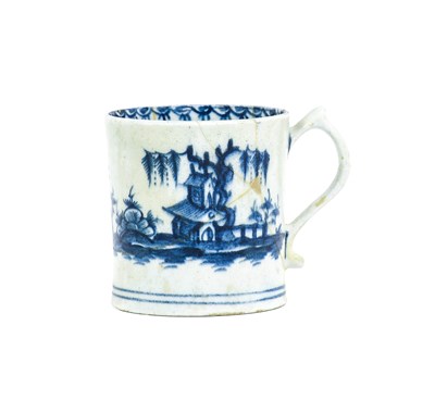 Lot 16 - An Early Lowestoft Porcelain Coffee Can, circa...