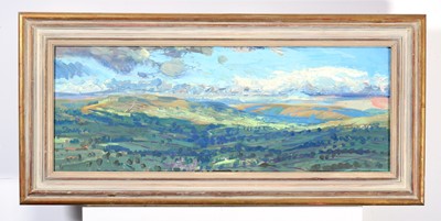 Lot 574 - Piers Browne (b.1949) "August Morning: Upper...