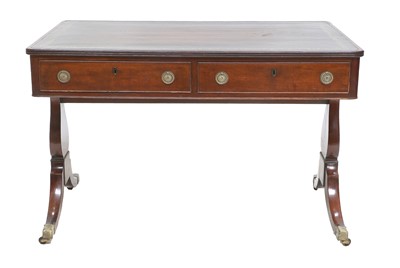 Lot 296 - A Late George III Writing Table, early 19th...