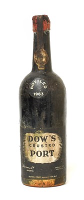 Lot 3122 - Dow's 1963 Crusted Port (one bottle)