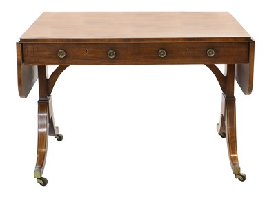 Lot 371 - A Regency Mahogany, Rosewood-Crossbanded,...